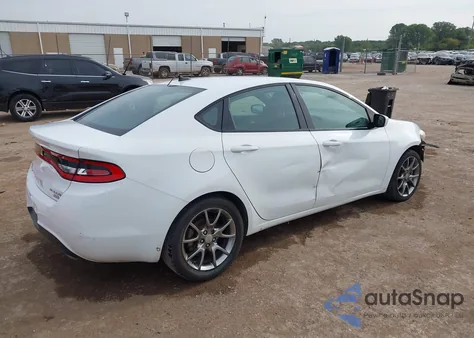 2014 Dodge Dart Sxt from USA, damaged, VIN 1C3CDFBB4ED668410